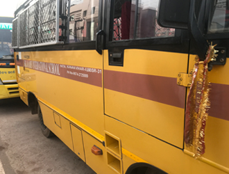 School Bus Service at Jayadev International School