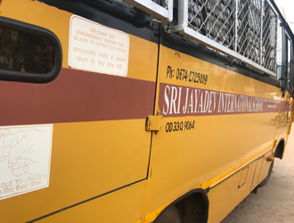 School Bus Service at Jayadev International School