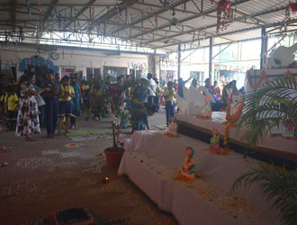 Saraswati Puja  AT Jayadev International School