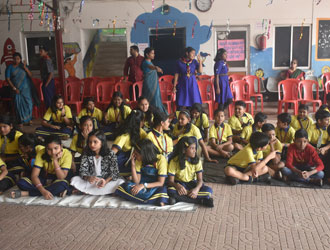 Saraswati Puja  AT Jayadev International School