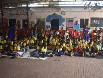 Saraswati Puja  AT Jayadev International School